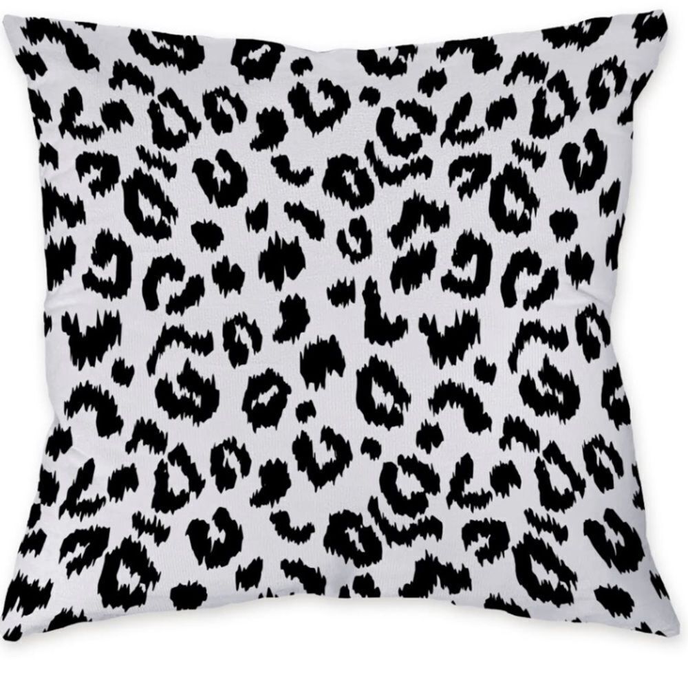 Wild Animal Leopard Print  Pillow Case,Decorate,18x18 Inch Throw Pillow Cover
